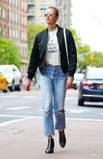 KARLIE KLOSS Out and About in New York 05/09/2017
