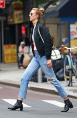 KARLIE KLOSS Out and About in New York 05/09/2017