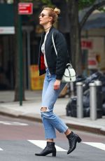 KARLIE KLOSS Out and About in New York 05/09/2017