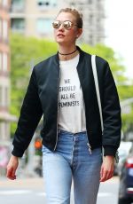 KARLIE KLOSS Out and About in New York 05/09/2017