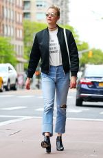 KARLIE KLOSS Out and About in New York 05/09/2017