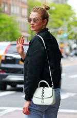 KARLIE KLOSS Out and About in New York 05/09/2017