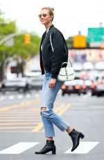 KARLIE KLOSS Out and About in New York 05/09/2017