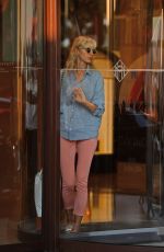 KAROLINA KURKOVA Leaves Martinez Hotel in Cannes 05/27/2017