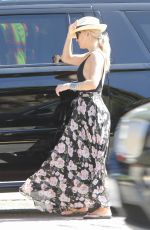 KATE HUDSON Leaving a Party for Mother