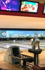 KATE MARA and Jamie Bell Bowling in Los Angeles 05/08/2017