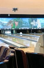 KATE MARA and Jamie Bell Bowling in Los Angeles 05/08/2017