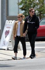 KATE MARA and Jamie Bell Out for Lunch in Los Feliz 05/15/2017