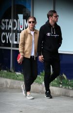 KATE MARA and Jamie Bell Out for Lunch in Los Feliz 05/15/2017