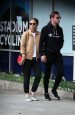 KATE MARA and Jamie Bell Out for Lunch in Los Feliz 05/15/2017