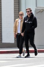 KATE MARA and Jamie Bell Out for Lunch in Los Feliz 05/15/2017