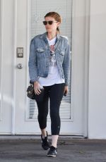 KATE MARA Leaves Ballet Bodies Class in West Hollywood 05/18/2017