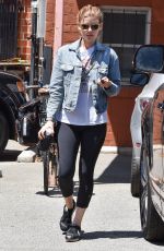 KATE MARA Leaves Ballet Bodies Class in West Hollywood 05/18/2017