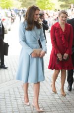 KATE MIDDLETON Arrives at Musée D’Art Moderne Drand-Duc Jean in Luxembourg 05/11/2017