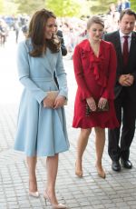KATE MIDDLETON Arrives at Musée D’Art Moderne Drand-Duc Jean in Luxembourg 05/11/2017