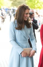 KATE MIDDLETON Arrives at Musée D’Art Moderne Drand-Duc Jean in Luxembourg 05/11/2017