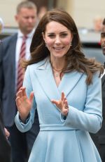KATE MIDDLETON Arrives at Musée D’Art Moderne Drand-Duc Jean in Luxembourg 05/11/2017