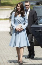KATE MIDDLETON Arrives at Musée D’Art Moderne Drand-Duc Jean in Luxembourg 05/11/2017