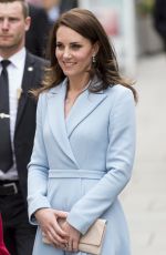 KATE MIDDLETON Arrives at Musée D’Art Moderne Drand-Duc Jean in Luxembourg 05/11/2017