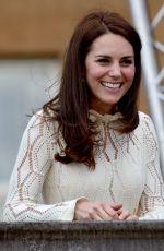 KATE MIDDLETON at Buckingham Palace 05/13/2017