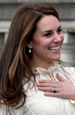 KATE MIDDLETON at Buckingham Palace 05/13/2017