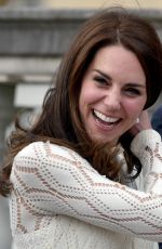 KATE MIDDLETON at Buckingham Palace 05/13/2017