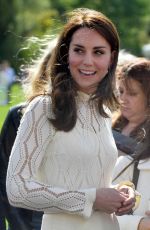 KATE MIDDLETON at Buckingham Palace 05/13/2017