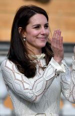 KATE MIDDLETON at Buckingham Palace 05/13/2017