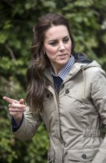 KATE MIDDLETON at Farms for City Children at Arlingham in Gloucester 03/05/2017