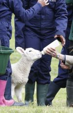 KATE MIDDLETON at Farms for City Children at Arlingham in Gloucester 03/05/2017