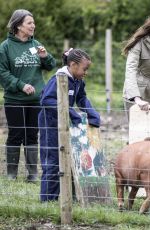 KATE MIDDLETON at Farms for City Children at Arlingham in Gloucester 03/05/2017