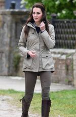 KATE MIDDLETON at Farms for City Children at Arlingham in Gloucester 03/05/2017