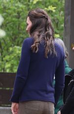 KATE MIDDLETON at Farms for City Children at Arlingham in Gloucester 03/05/2017