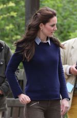 KATE MIDDLETON at Farms for City Children at Arlingham in Gloucester 03/05/2017