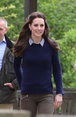 KATE MIDDLETON at Farms for City Children at Arlingham in Gloucester 03/05/2017