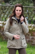 KATE MIDDLETON at Farms for City Children at Arlingham in Gloucester 03/05/2017