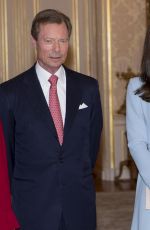 KATE MIDDLETON at Grand Ducal Palace in Luxembourg 05/11/2017