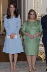 KATE MIDDLETON at Grand Ducal Palace in Luxembourg 05/11/2017