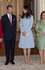 KATE MIDDLETON at Grand Ducal Palace in Luxembourg 05/11/2017