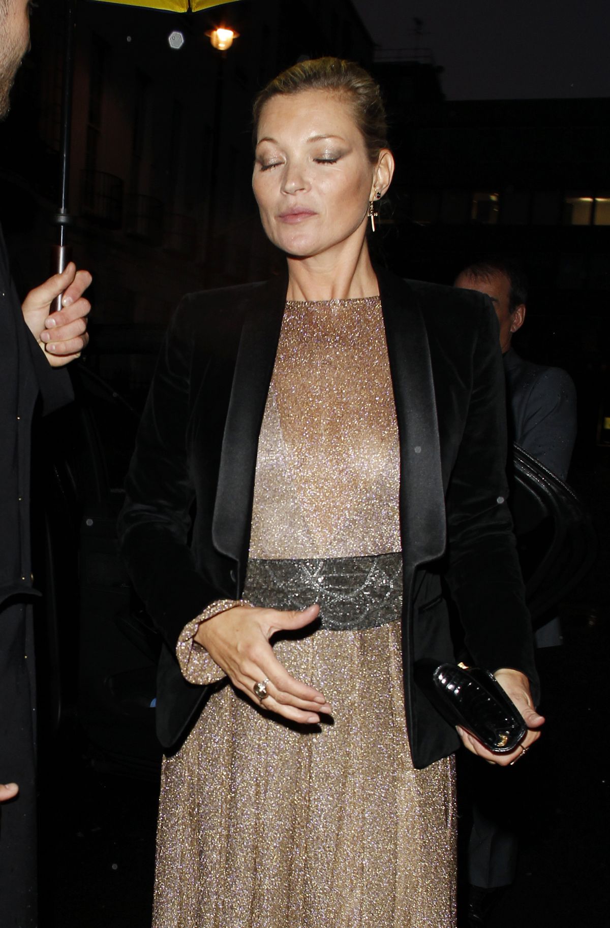 KATE MOSS Leaves Ara Vartanian x Kate Moss Launch Party in London 05/17 ...