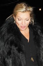 KATE MOSS Leaves Scott