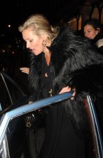 KATE MOSS Leaves Scott
