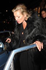 KATE MOSS Leaves Scott