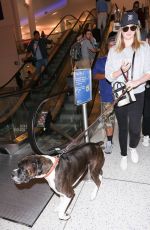KATE UPTON at Los Angeles International Airport 05/03/2017