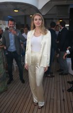 KATE UPTON at TAG Heuer Yacht Party in Monaco 05/27/2017