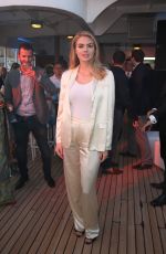KATE UPTON at TAG Heuer Yacht Party in Monaco 05/27/2017