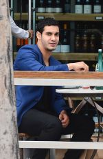 KATHARINE MCPHEE and Elyes Gabel Out for Lunch in Beverly Hills 05/08/2017