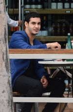 KATHARINE MCPHEE and Elyes Gabel Out for Lunch in Beverly Hills 05/08/2017