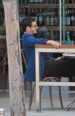 KATHARINE MCPHEE and Elyes Gabel Out for Lunch in Beverly Hills 05/08/2017
