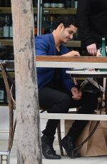KATHARINE MCPHEE and Elyes Gabel Out for Lunch in Beverly Hills 05/08/2017